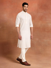 CRÈME LINEAGE KURTA