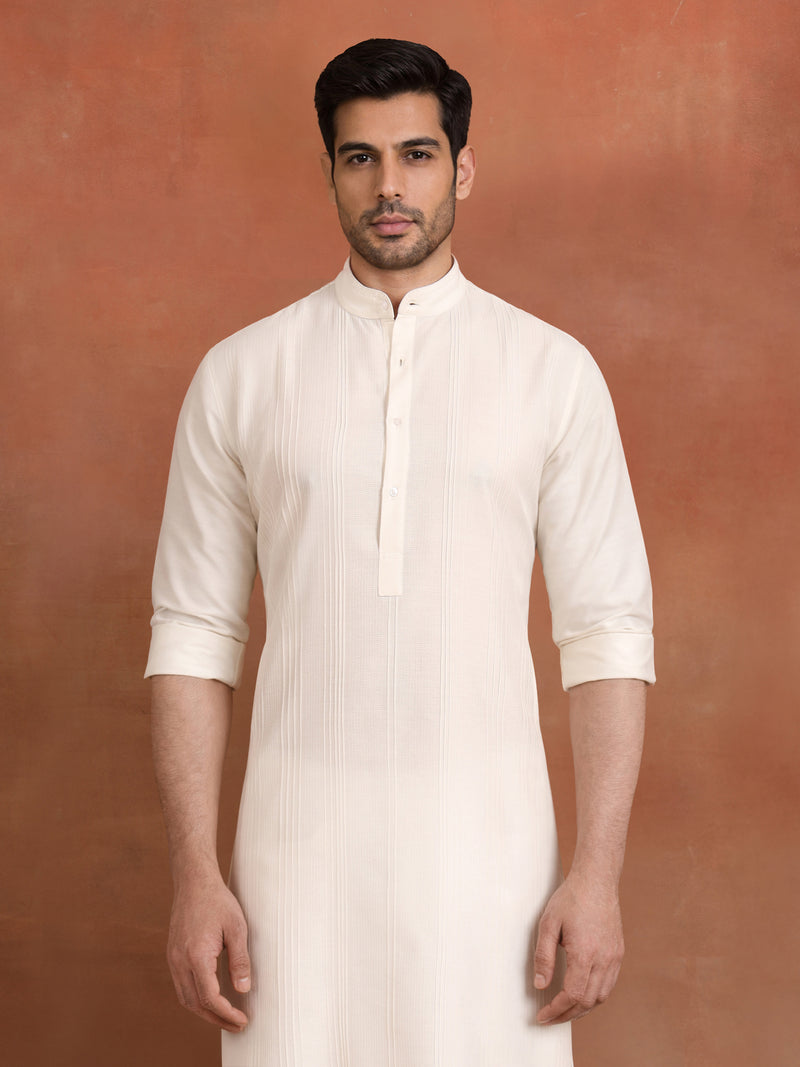 CRÈME LINEAGE KURTA