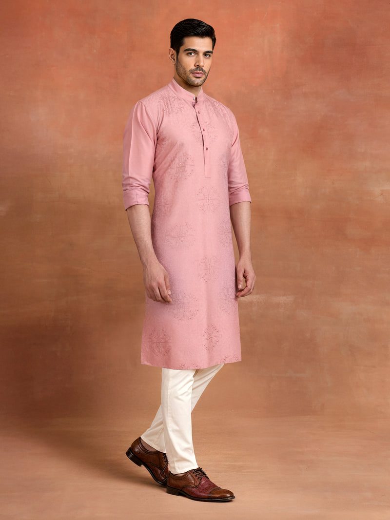 ROSEWOOD EMBROIDERED KURTA
