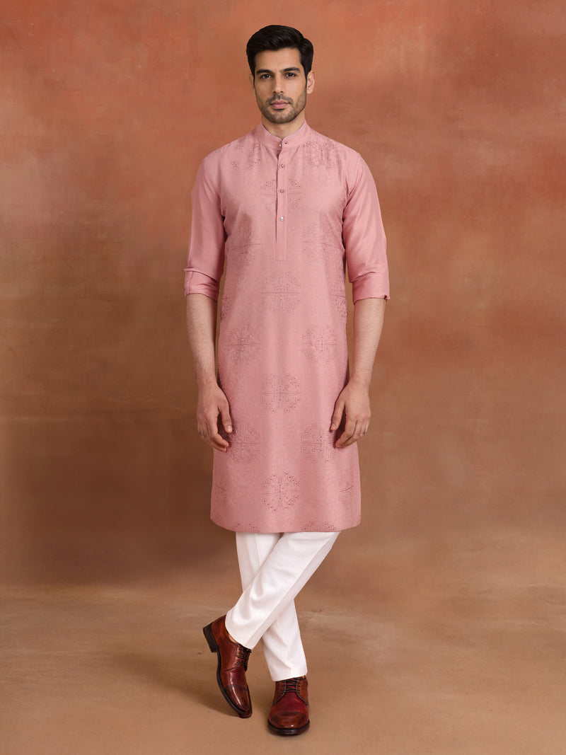 ROSEWOOD EMBROIDERED KURTA