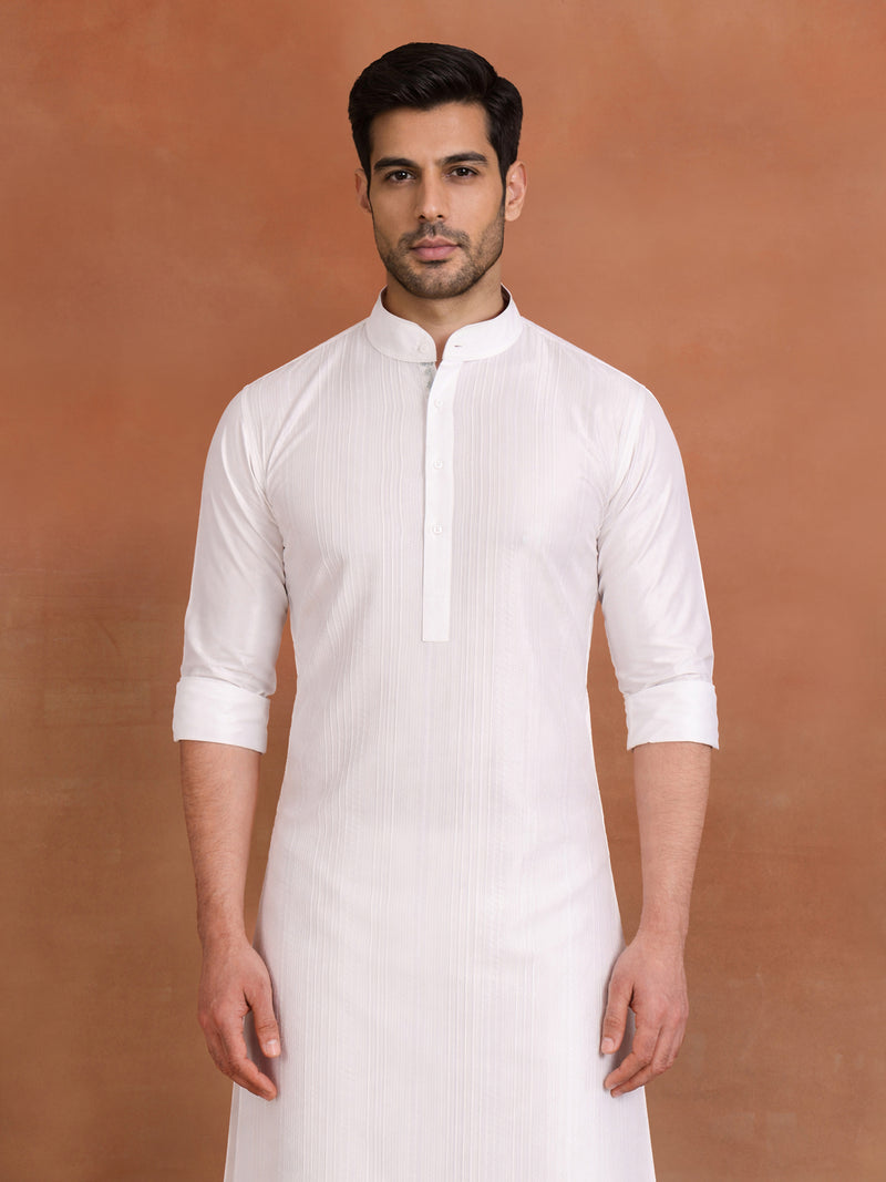 ECRU HERITAGE KURTA