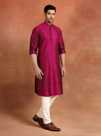 FUCHSIA LUMINAIRE KURTA