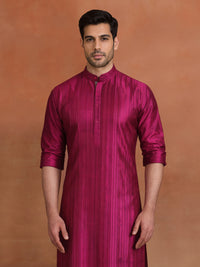 FUCHSIA LUMINAIRE KURTA