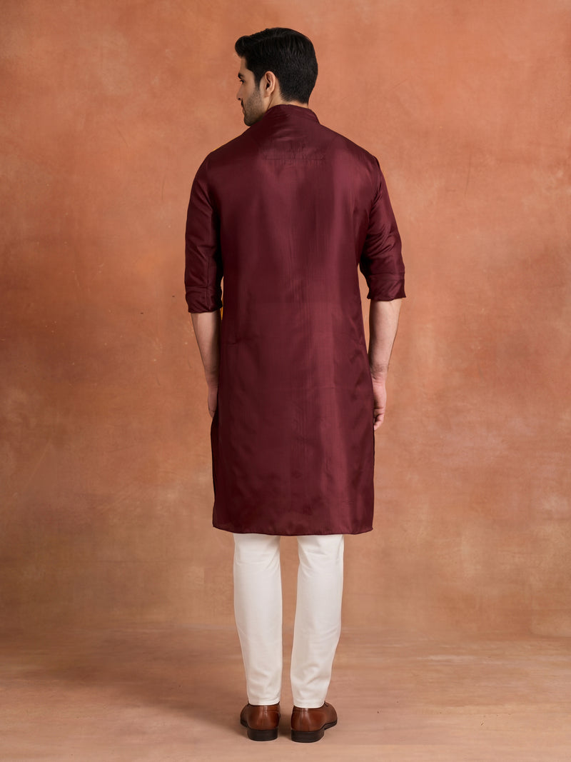 IMPERIAL GARNET KURTA