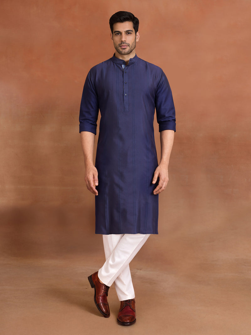 DEEP AZURE CLASSIC KURTA