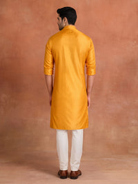 AMBER SILK KURTA