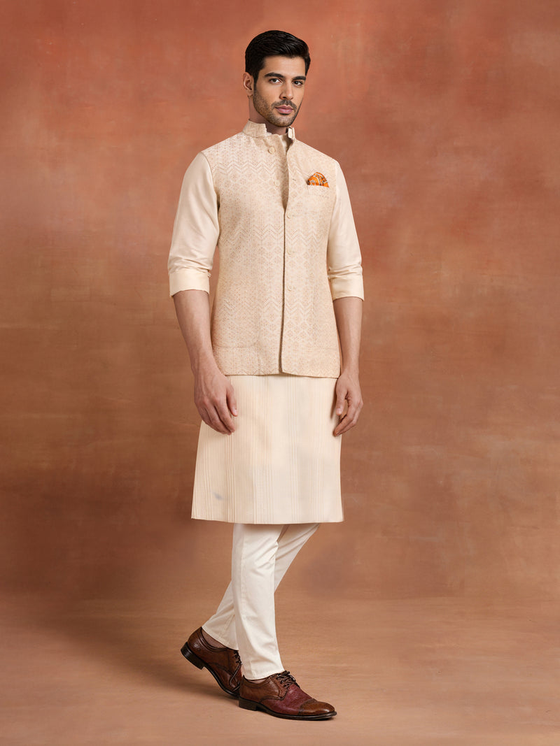 SANDSTONE STITCH WAISTCOAT