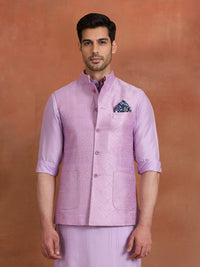 AMETHYST GEOMETRY WAISTCOAT