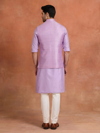 AMETHYST GEOMETRY WAISTCOAT