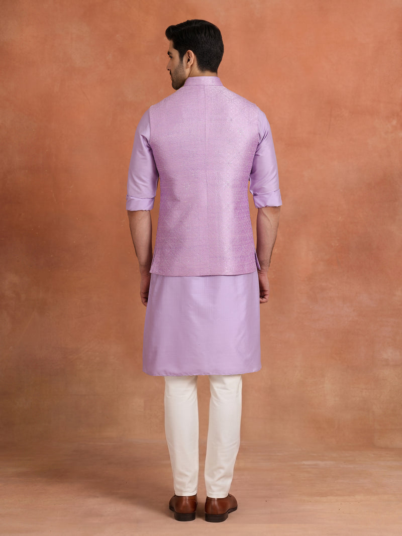 AMETHYST GEOMETRY WAISTCOAT