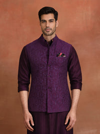MAGENTA HERITAGE WAISTCOAT