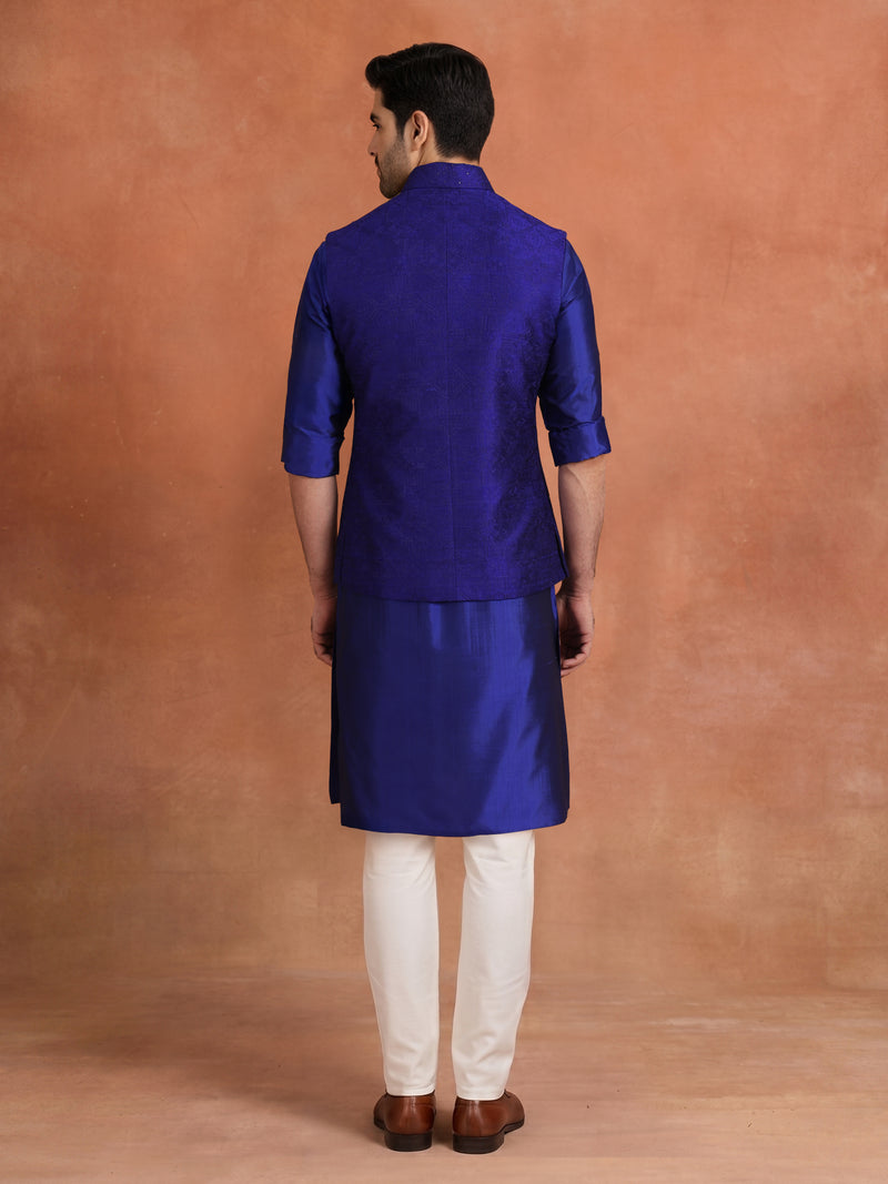 ROYAL AZURE WAISTCOAT