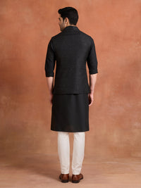 EBON EMBELLISHED WAISTCOAT