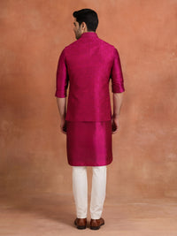 FUCHSIA LUMINAIRE WAISTCOAT
