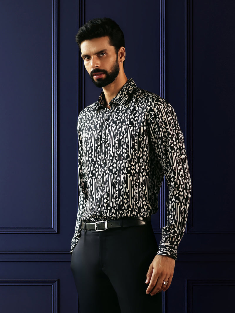 NOIR RHYTHM PRINTED SHIRT