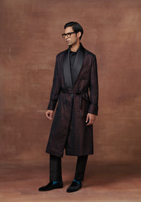 SARTORIAL MOONLIGHT SATIN SERENADE ROBE