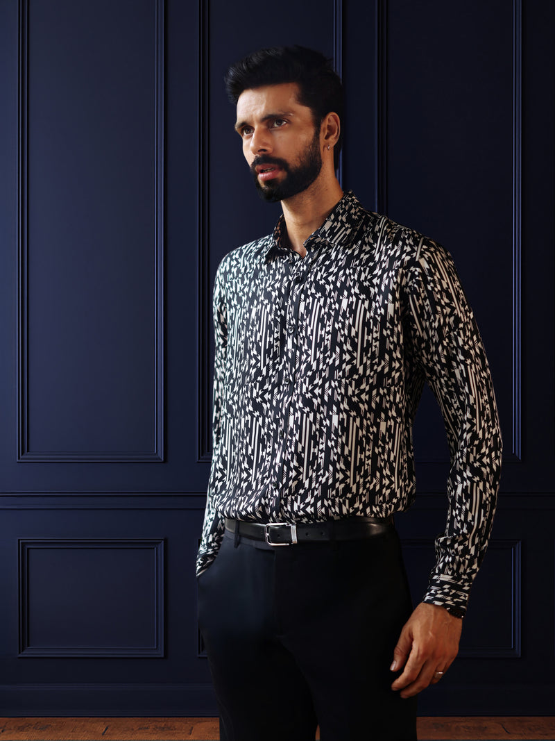 NOIR RHYTHM PRINTED SHIRT