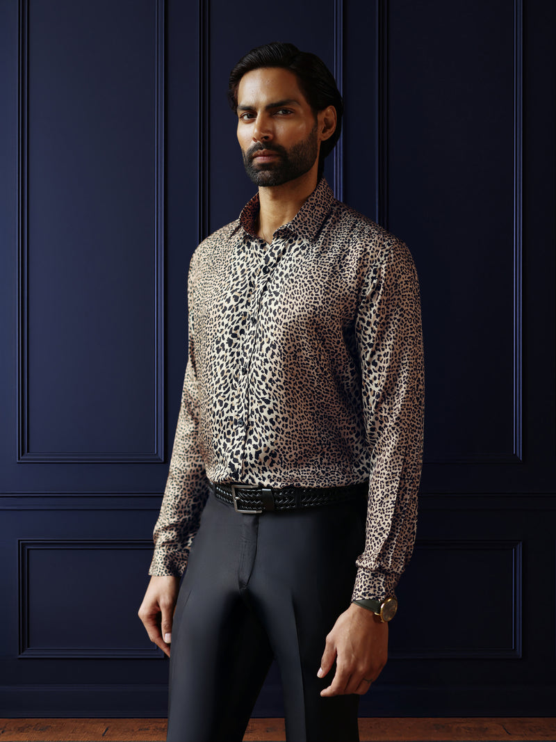 LEOPARD PRINT SHIRT