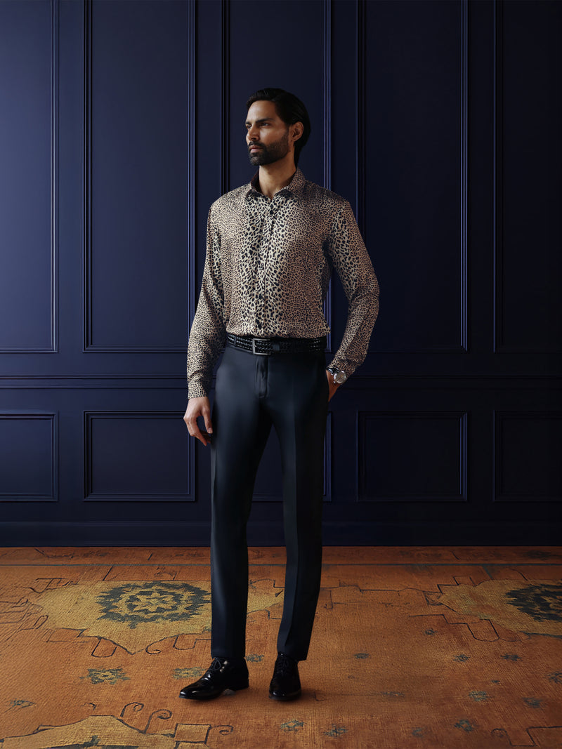 LEOPARD PRINT SHIRT
