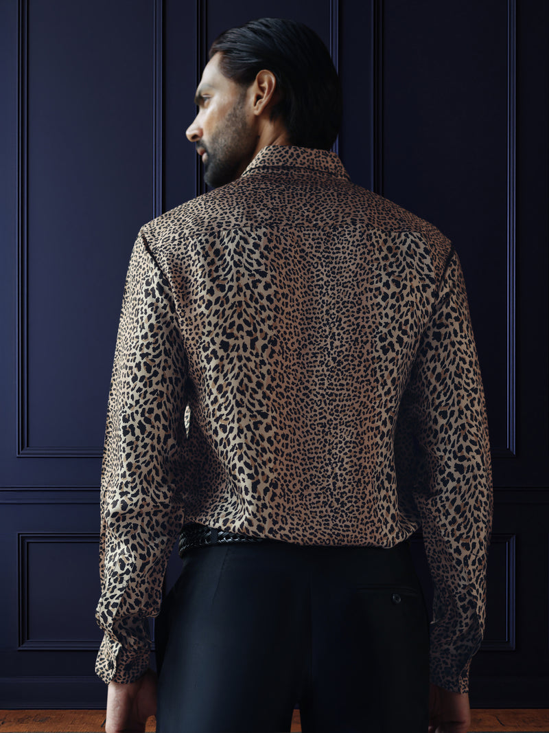 LEOPARD PRINT SHIRT