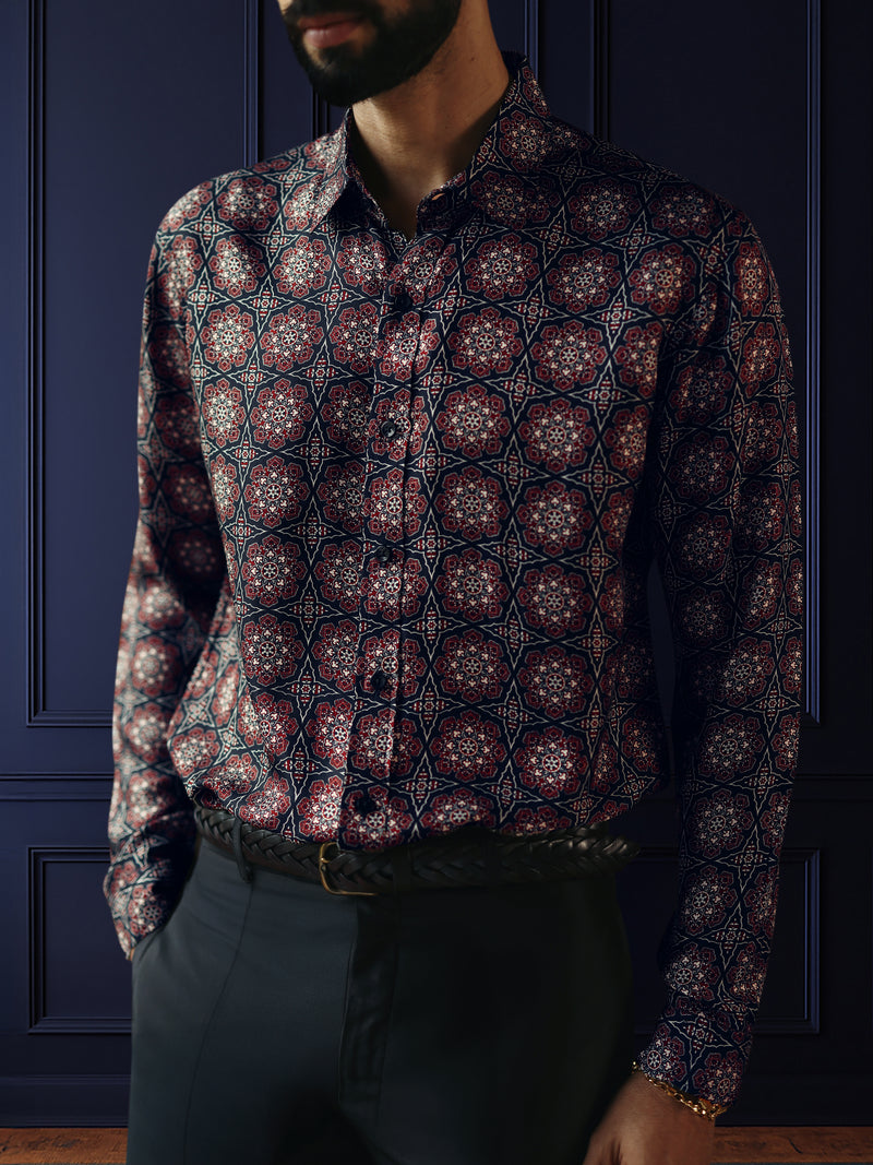 MIDNIGHT MOSAIC SHIRT