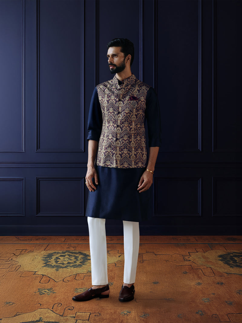 MIDNIGHT HERITAGE WAISTCOAT