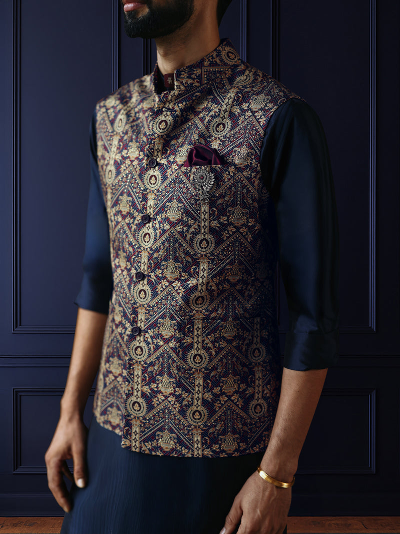MIDNIGHT HERITAGE WAISTCOAT