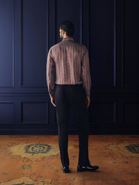 PATTERNED SILK SHIRT