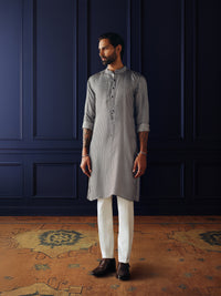 IVORY PRISM CLASSIC KURTA