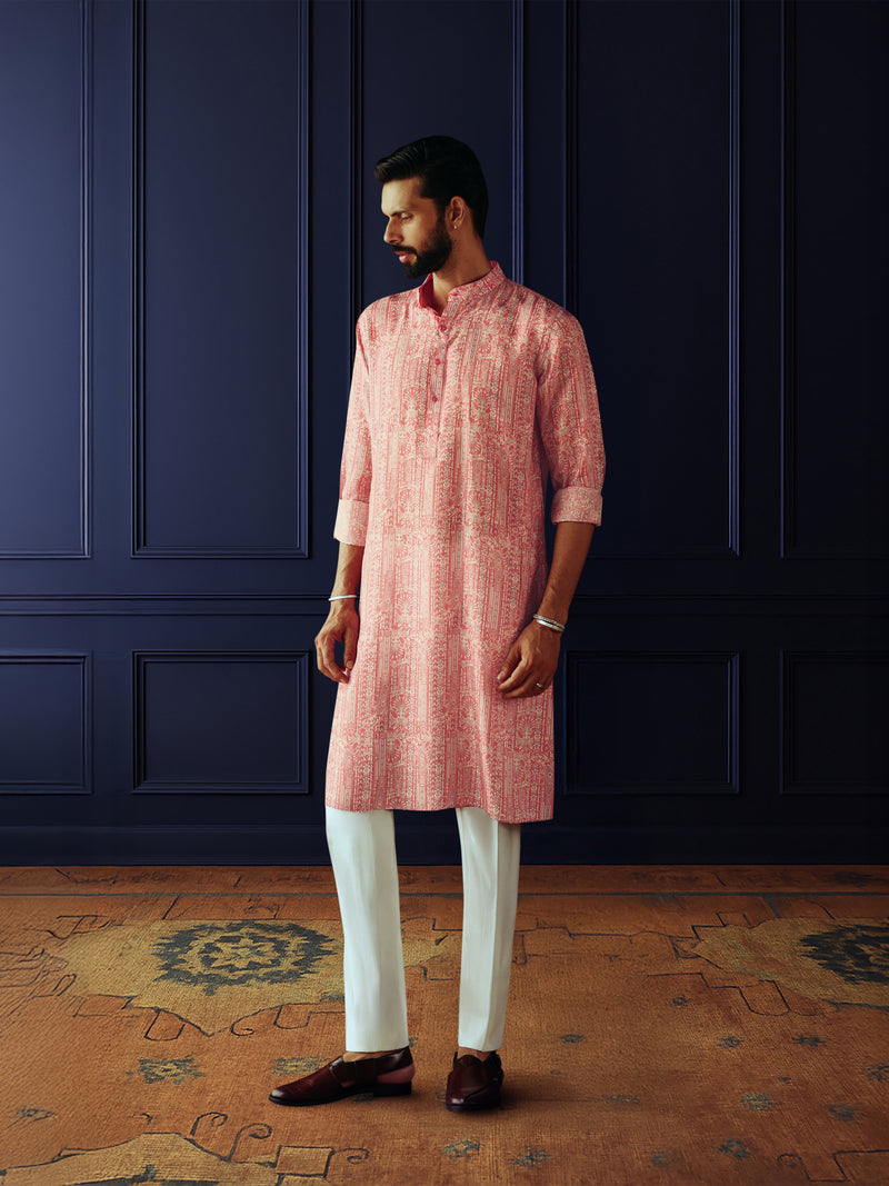 BLUSH HAZE KURTA