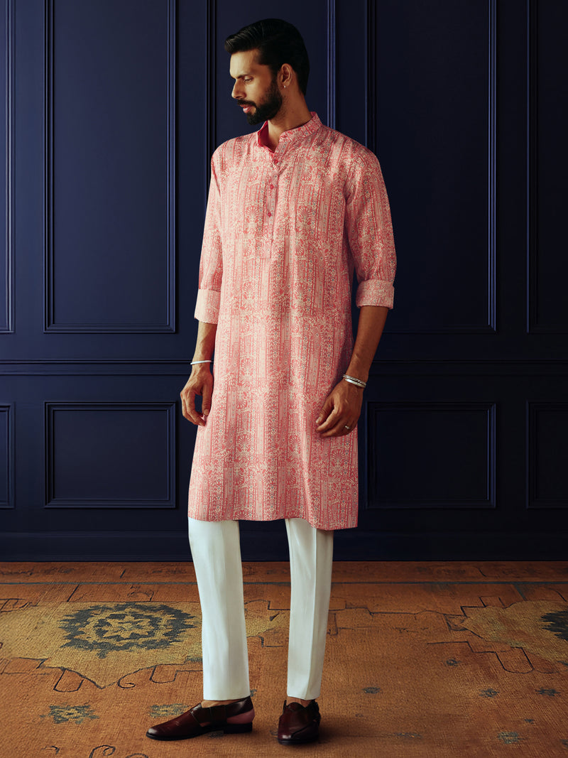 BLUSH HAZE KURTA