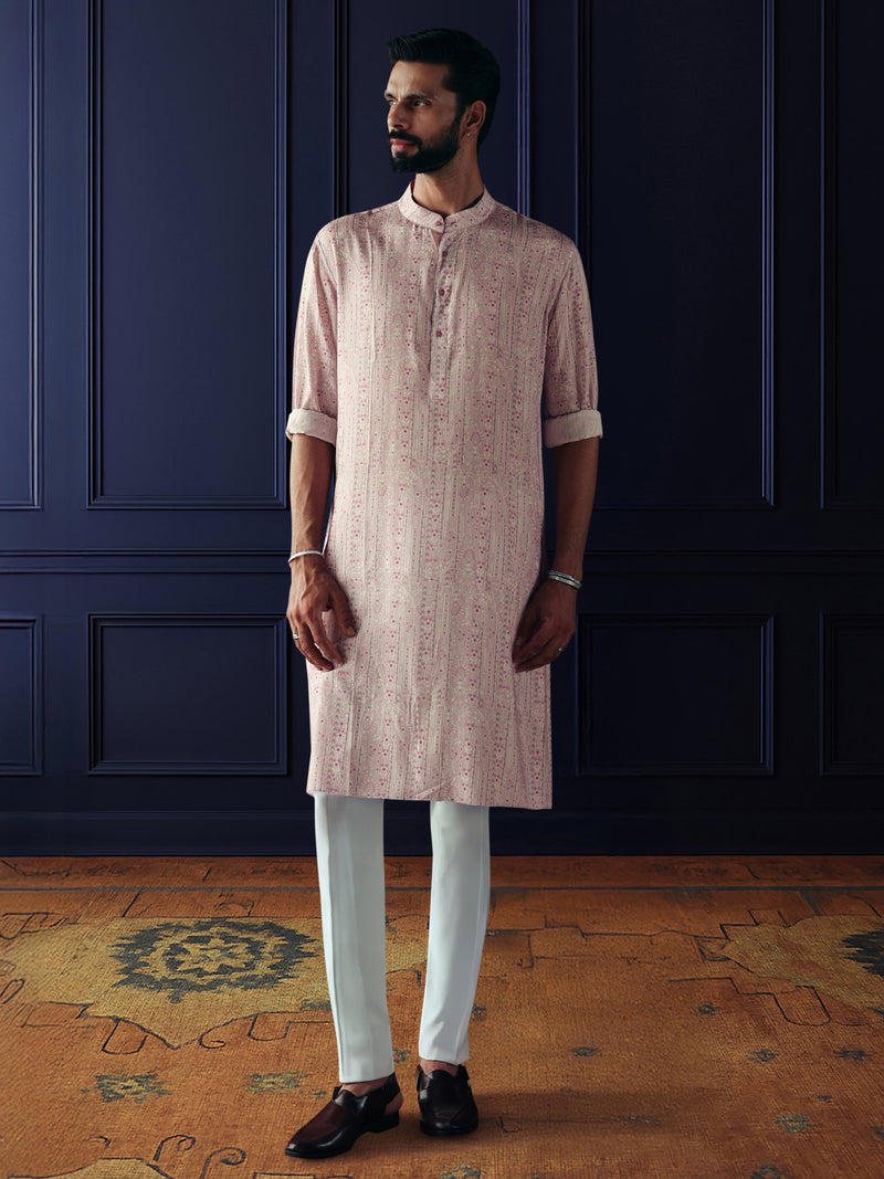 LILAC WHISPER KURTA