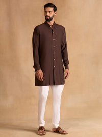 CLASSIC BROWN KURTA