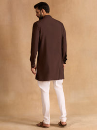 CLASSIC BROWN KURTA
