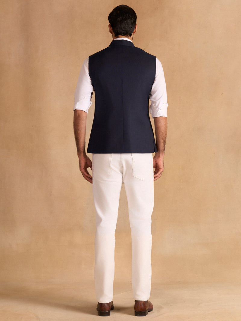 NAVY CORE WAISTCOAT