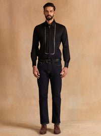 BLACK CONTINUM SHIRT