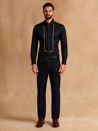 BLACK CONTINUM SHIRT