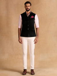 NOIR TEXTURA WAISTCOAT
