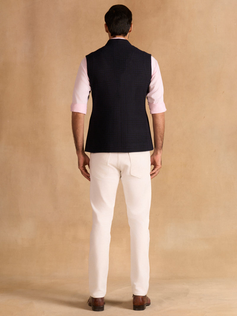 NAVY SIGNATURE WAISTCOAT