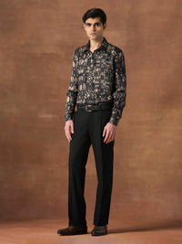 IMPRINT SILK SHIRT