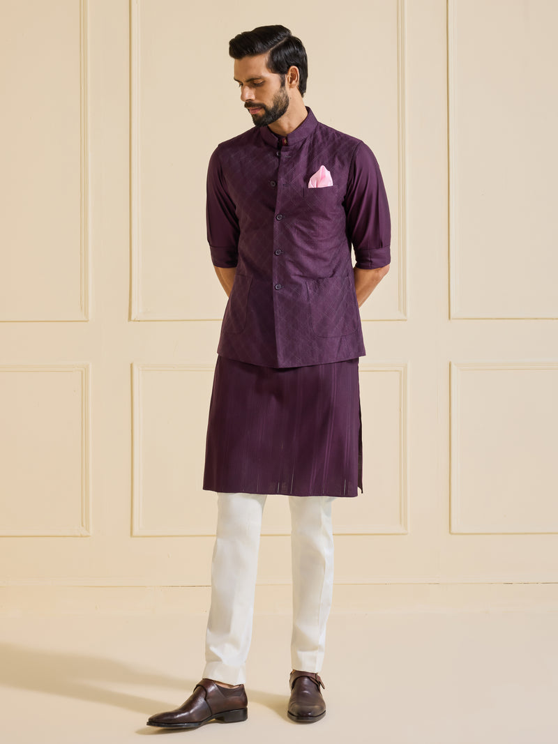 THE ENCHANTING AMETHYST WAISTCOAT