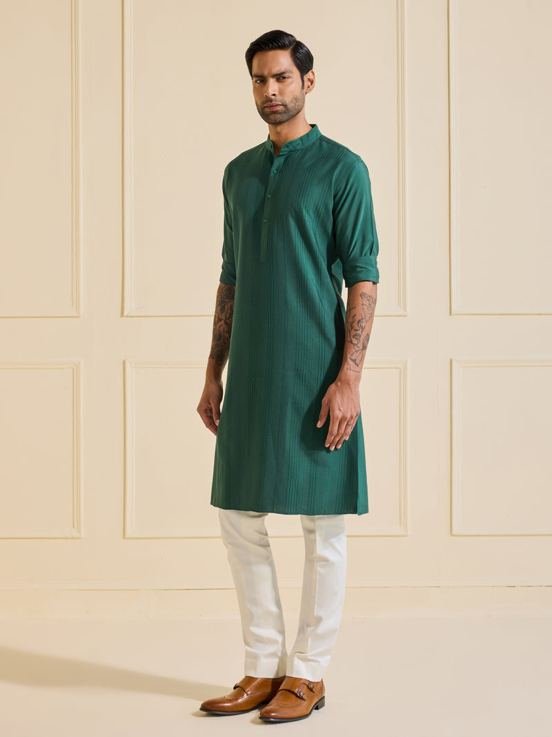 THE CELESTIAL EMERALD KURTA
