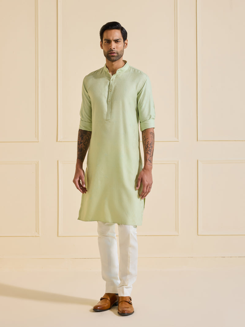 THE SERENE MINT CHARM KURTA