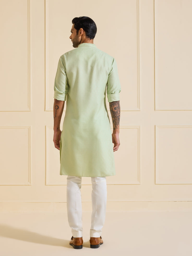 THE SERENE MINT CHARM KURTA