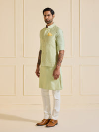 THE SERENE MINT CHARM WAISTCOAT