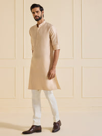 SERENE ALLURE: BEIGE KURTA
