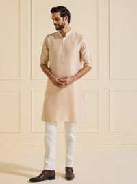 SERENE ALLURE: BEIGE KURTA