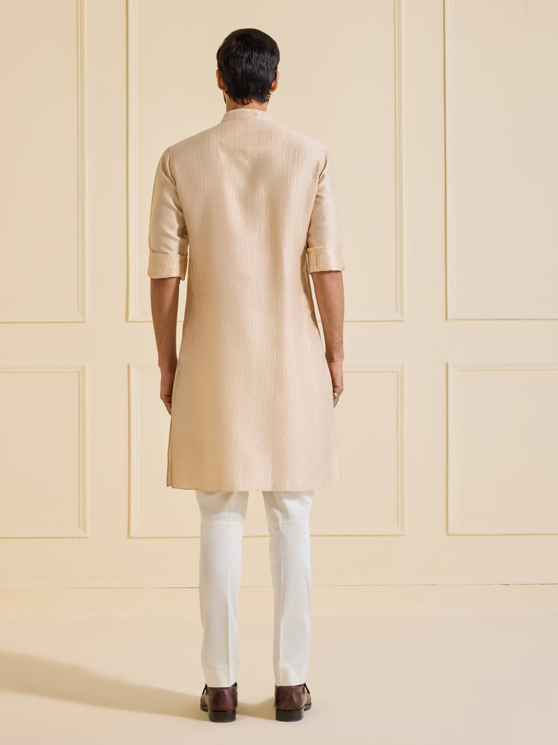 SERENE ALLURE: BEIGE KURTA