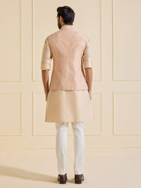 THE SERENE ALLURE TEXTURED WAISTCOAT