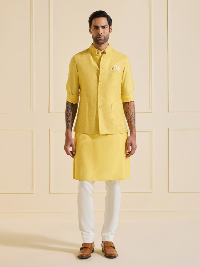 SURJAMUKHI SHAAN: A WAISTCOAT OF RADIANT ELEGANCE